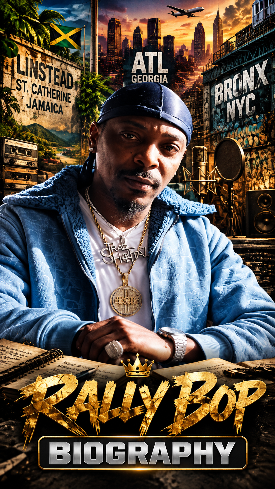 Rally Bop official biography portrait