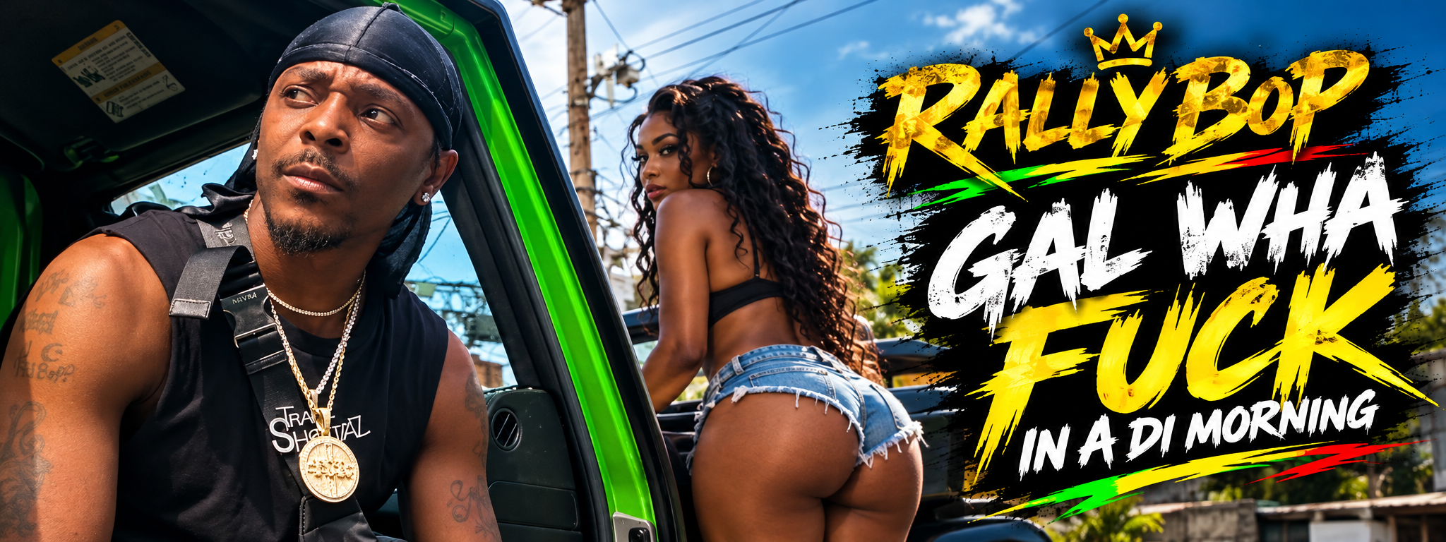 Gal Wha Fuck — Rally Bop landscape banner
