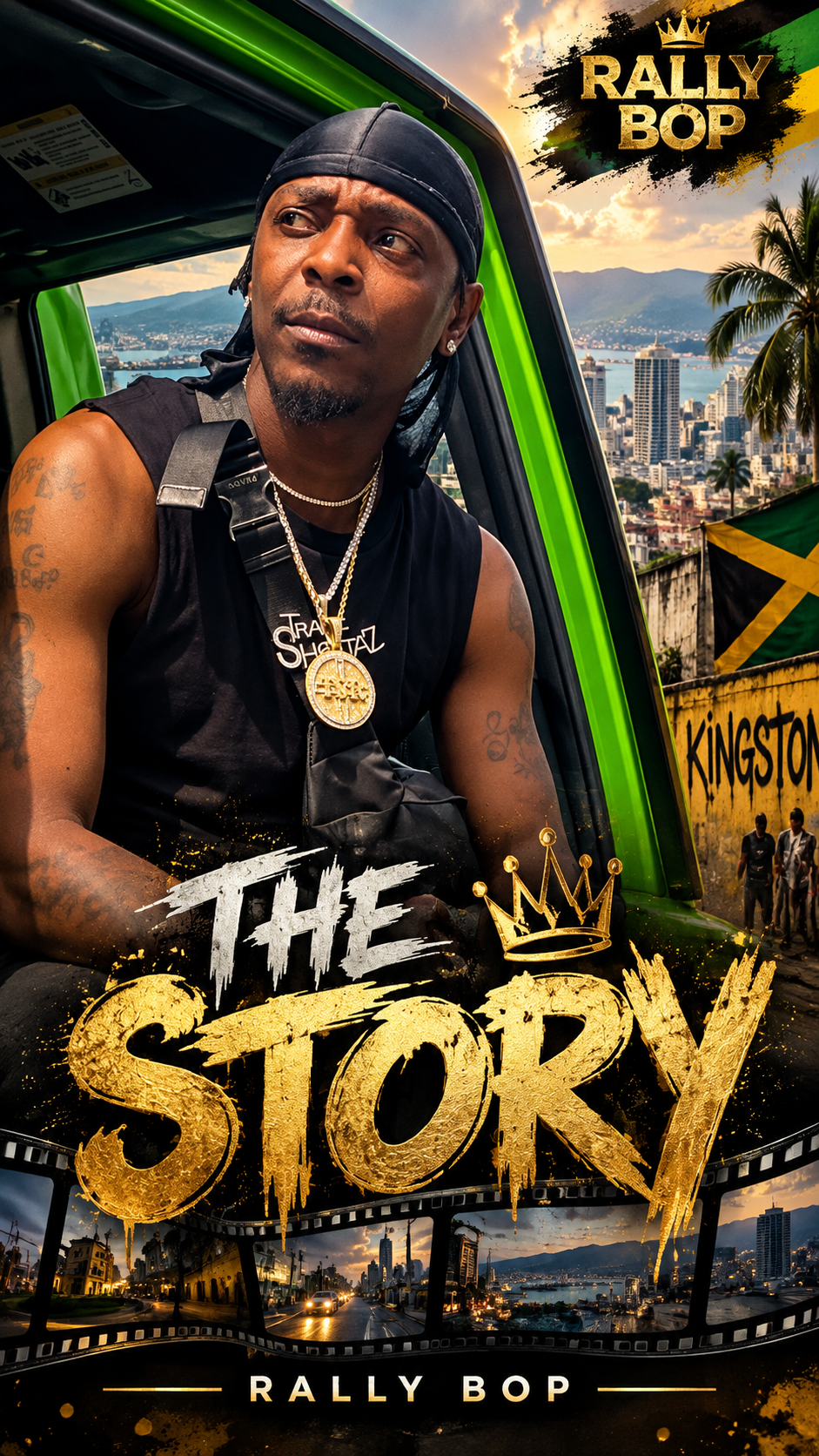 Rally Bop The Story editorial artwork